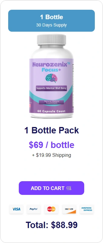 Neurozenix-Focus-Plus-1-bottle